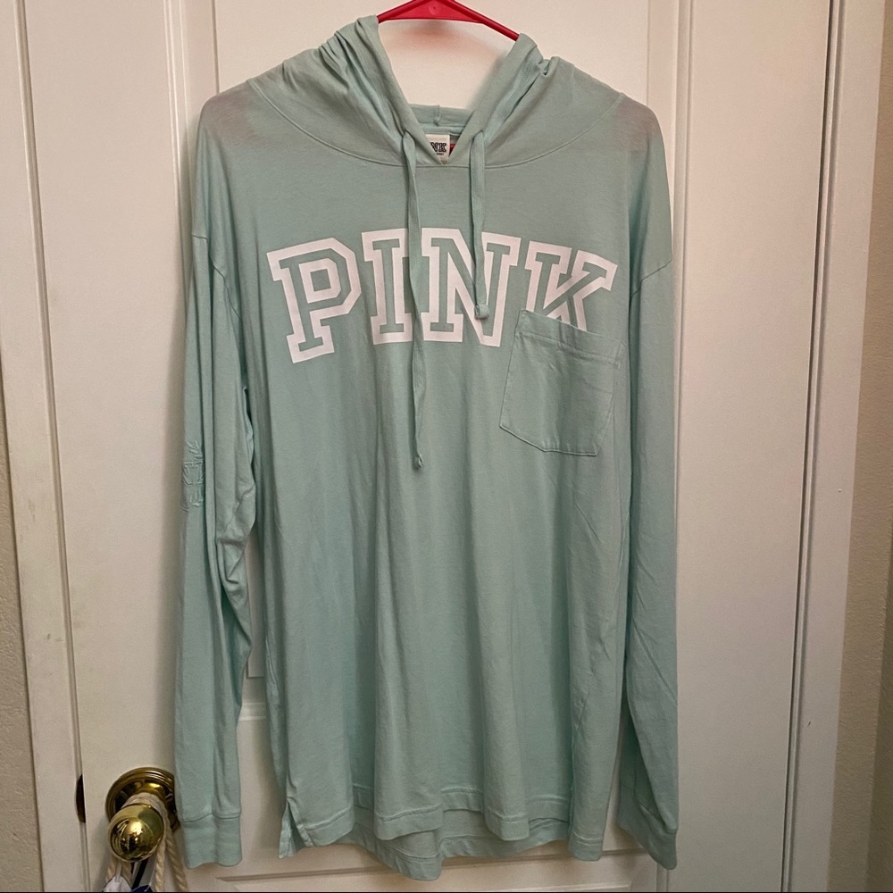 Pink hoodie